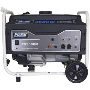 lot 183 image: NEW Pulsar 3500 Peak3000 Running Watts Portable Gas Generator