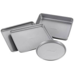 lot 188 image: NEW Farberware 4-Pc. Toaster Oven Bakeware Set