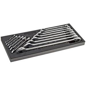 lot 198 image: Brand New Powerbuilt Pro Tech 14-Pc. SAE Combination Wrench Set