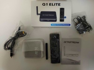 lot 16 image: Brand New - Open Box Item Octastream Q1 Elite Streaming Box 16GB 2GB Android Dual Band Wi-Fi (FREE EVERYTHING - NO CABLE FEES)