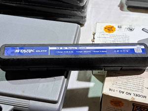 lot 314 image: Stark Elite 38 15-80ft.lb. Torque Wrench with Case