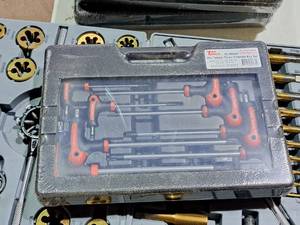 lot 317 image: T&E Tools MK607 Tamper Torx-r T-Handle Key Set 9-piece (New in Box)