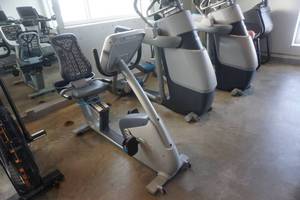 lot 5 image: Precor RU Bike RBK10 Recumbent Stationary Bike System