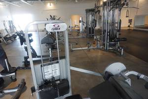 lot 7 image: Cybex Prone Leg Curl Weight Machine