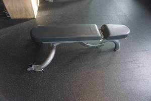 lot 10 image: Matrix MLT Adjustable Weight Training Exercise Bench