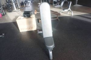 lot 11 image: Matrix MLT Adjustable Weight Training Exercise Bench