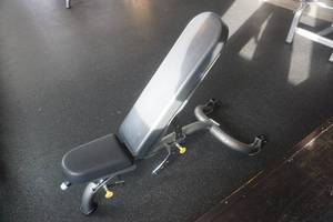 lot 12 image: Matrix MLT Adjustable Weight Training Exercise Bench