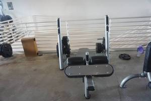 lot 30 image: Matrix Olympic Decline Bench Press Station