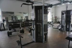 lot 4 image: Cybex Multi Station Weight Training Exercise Machie Stack