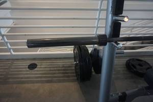 lot 55 image: Olympic Style 45 lb Barbell