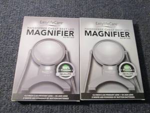lot 12 image: 2 Handsfree Chest Rest LED Magnifie...