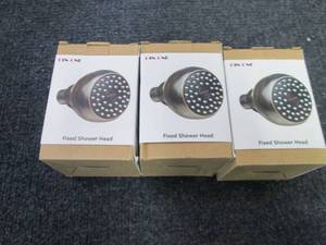 lot 30 image: 3 Fixed Shower Heads...