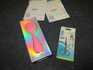 lot 34 image: Nail Scissors, Facial Cleansing Mas...
