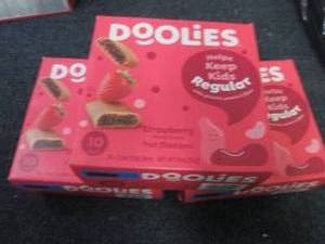 lot 38 image: 3- 10 ct Pks Doolies Bars...