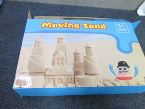 lot 50 image: Moving Sand Construction Toys...