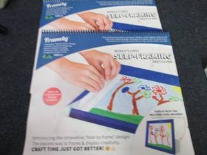 lot 52 image: 2 Self Framing Sketch Pads...