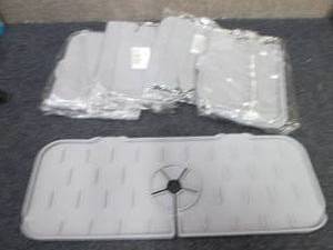 lot 54 image: 5 Grey Silicone Sink Mats...