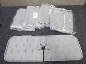 lot 55 image: 5 Grey Silicone Sink Mats...