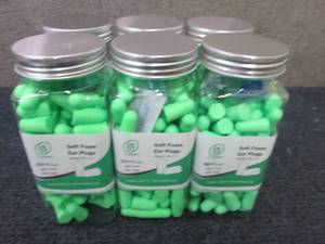 lot 60 image: 6- Ultra Soft Foam Earplugs 60 Pair...