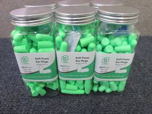 lot 62 image: 6- Ultra Soft Foam Earplugs 60 Pair...