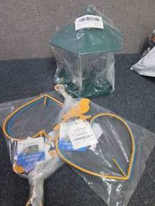lot 90 image: 2- 2pks Bird Feeders, Hanging Bird ...