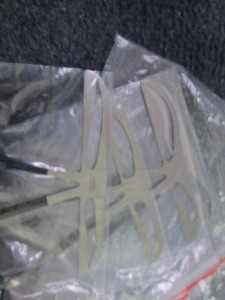 lot 91 image: 5- 4pks Eyebrow Tools...