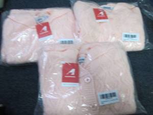 lot 95 image: 3 Knit Sweater Rompers 12-18 mos....