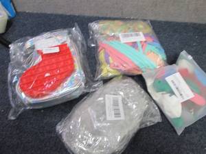 lot 100 image: Princess Tiaras, Party Balloons, Fi...