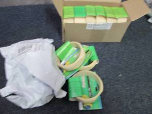 lot 118 image: 3 pks of Wooden Craft Bangle Bracel...