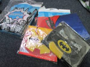lot 129 image: 8 pk SuperHero Dress Up Set...