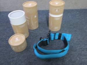 lot 142 image: 3 SparklyPets Bungee Wide Dog Colla...