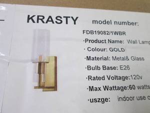 lot 183 image: Wall Lamp...