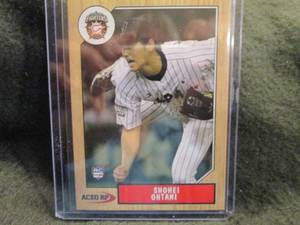 lot 210 image: Rare Custom Print Shohei Ohtani Card...