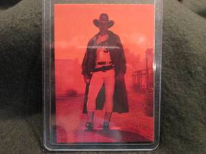 lot 217 image: Rare Custom Print Nolan Ryan Card...