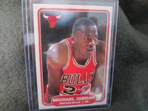 lot 225 image: Rare Custom Print Michael Jordan Card...