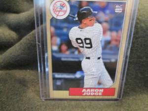 lot 258 image: Custom Print Aaron Judge Card...
