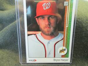 lot 269 image: Custom Print Bryce Harper Card...