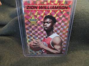 lot 285 image: Custom Print Zion Williamson Card...