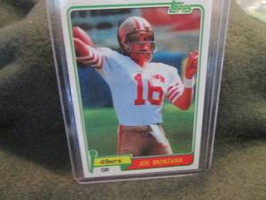 lot 333 image: Custom Print Replica Joe Montana Ca...