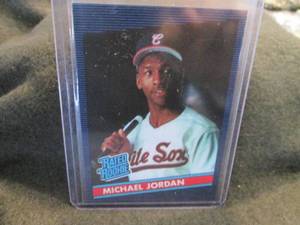 lot 341 image: Custom Print Michael Jordan Card...