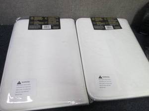 lot 343 image: 2- BIGFOOT Memory Foam Bath Mat 17 ...