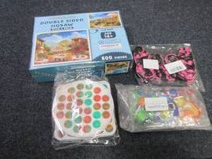lot 367 image: Puzzle, Popit Toys...
