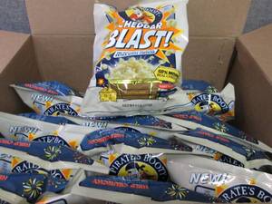 lot 386 image: 12- 4 oz Bags Cheddar Blast Popcorn...