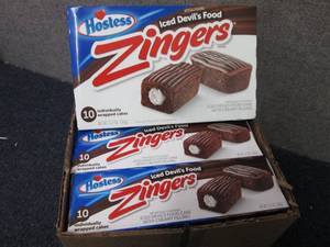 lot 430 image: 3- 12.7 oz 10pks Hostess Zingers be...