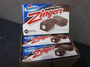 lot 432 image: 3- 12.7 oz 10pks Hostess Zingers be...