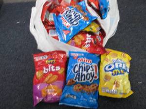 lot 445 image: 18 Bags Assorted Cookies...
