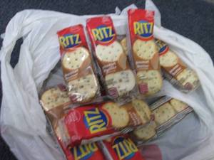 lot 446 image: 18 pks  Ritz  Peanut Butter Cracker...