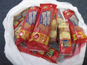 lot 447 image: 18 pks  Ritz  Peanut Butter Cracker...