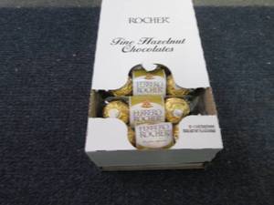 lot 456 image: 12- 1.3 oz pks Ferrero Rocher Choco...