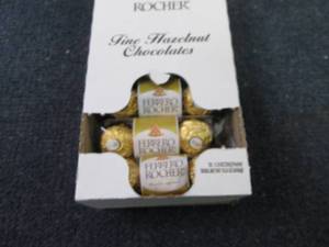 lot 458 image: 12- 1.3 oz pks Ferrero Rocher Choco...